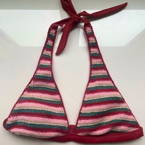 Target crochet tie bikini top